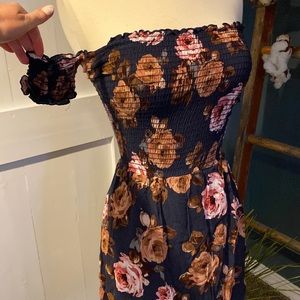 altar’d state | S | floral Rouched Dress